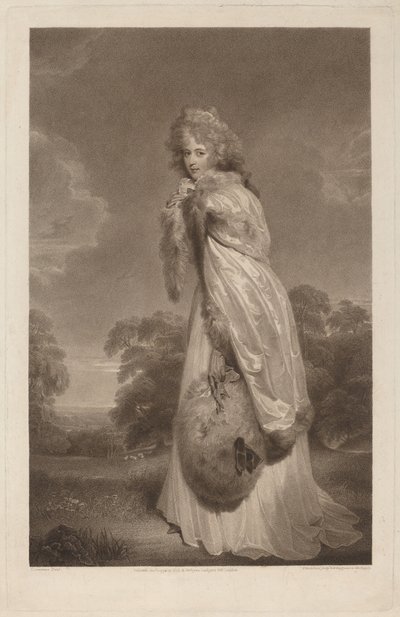 Elizabeth Farran von Francesco Bartolozzi after Sir Thomas Lawrence