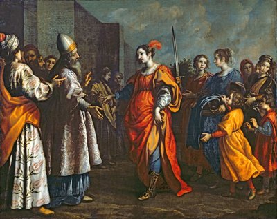 Der Triumph der Judith, ca. 1620-30 von Francesco Curradi
