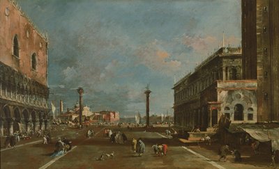 San Marco Piazzetta, Venedig von Francesco Guardi