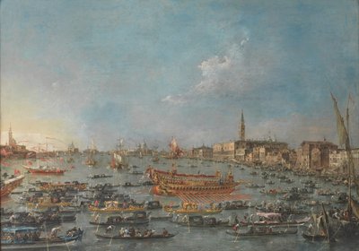 Das Bucintoro-Festival von Venedig von Francesco Guardi