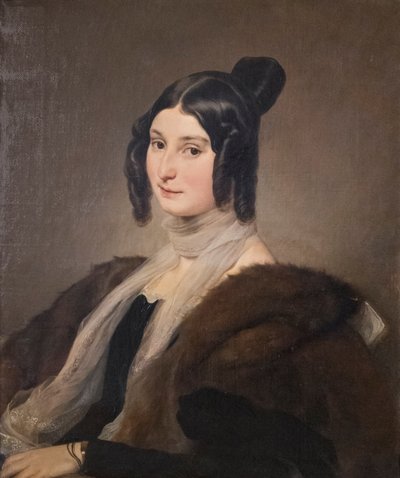 Porträt von Clara Maffei von Francesco Hayez