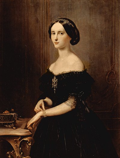 Porträt einer venezianischen Frau, um 1852 von Francesco Hayez