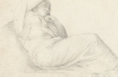 Schlafende Frau von Francesco Salviati