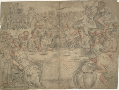 Die Hochzeit zu Kana von Francesco Salviati