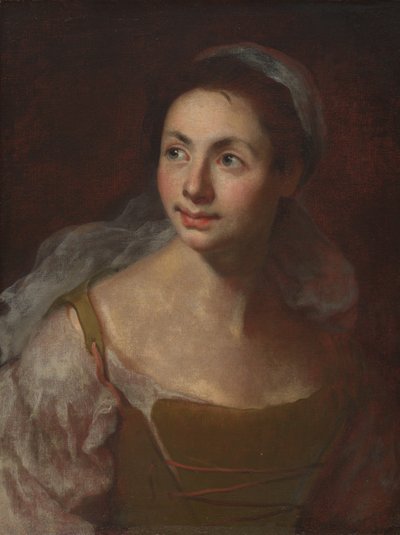 Porträt eines Mädchens von Francesco Solimena