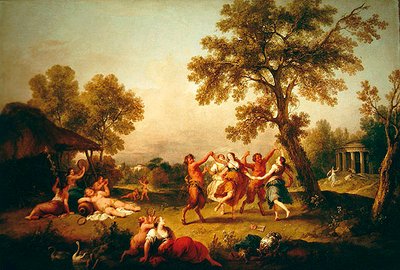 Bacchanal, ca. 1740-50 von Francesco Zuccarelli