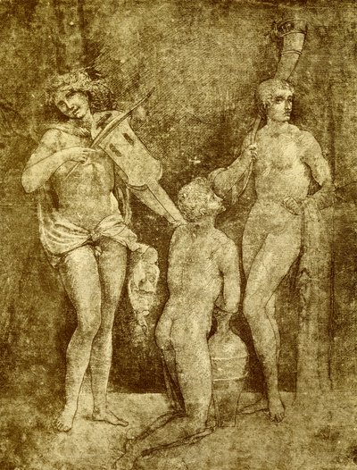 Drei Sternbilder von Francesco school of Francia