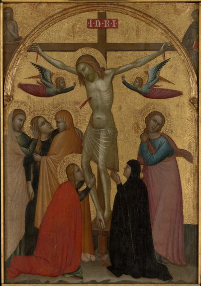 Die Kreuzigung, ca. 1370 von Francescuccio Ghissi