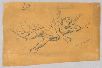 Studie für "Zodiac" von Francis Augustus Lathrop