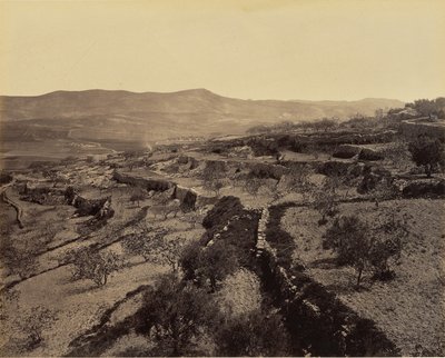 Bethlehem - Das Hirtenfeld von Francis Bedford