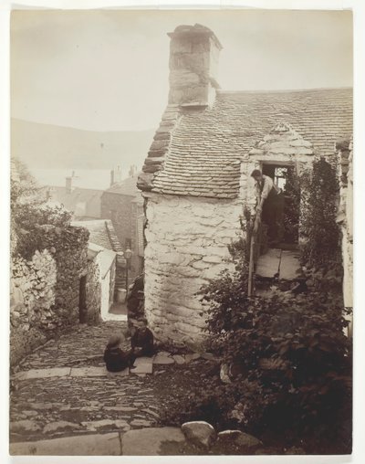 Altes Barmouth, 1860 von Francis Bedford