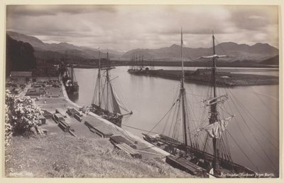 Hafen von Portmadoc von Borth von Francis Bedford