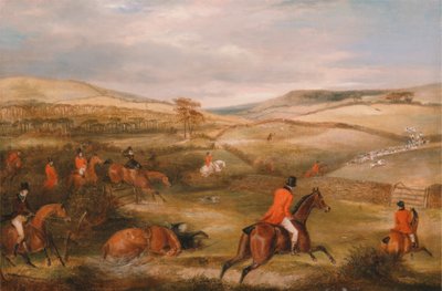 Die Berkeley-Jagd, 1842: Die Jagd von Francis Calcraft Turner