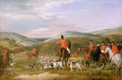 Die Berkeley Jagd, 1842: Das Treffen von Francis Calcraft Turner