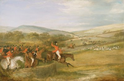 Die Berkeley-Jagd, Volle Jagd, 1842 von Francis Calcraft Turner