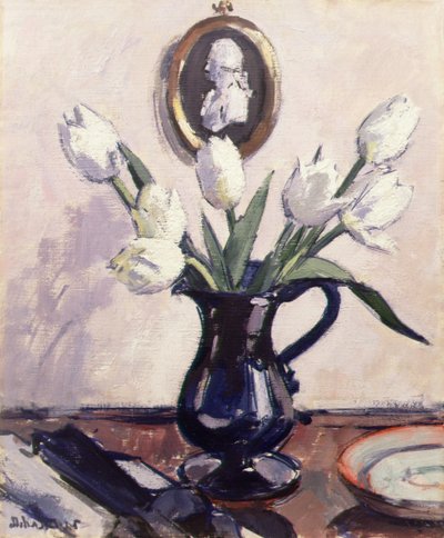 Tulpen, ca. 1920 von Francis Campbell Boileau Cadell