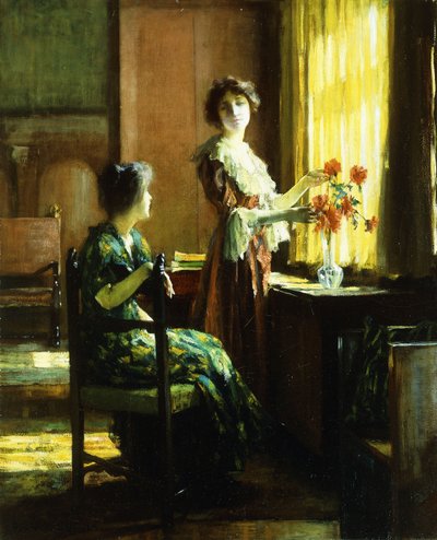 Sonniges Fenster von Francis Coates Jones