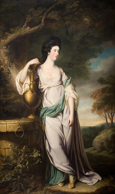 Porträt von Miss Catherine Eld, 1767 von Francis Cotes