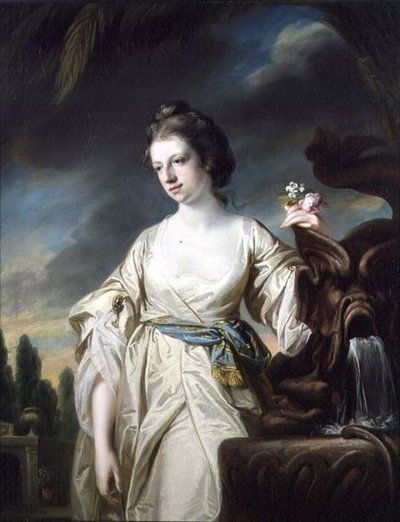 Porträt von Mrs. Richard Miles von Francis Cotes