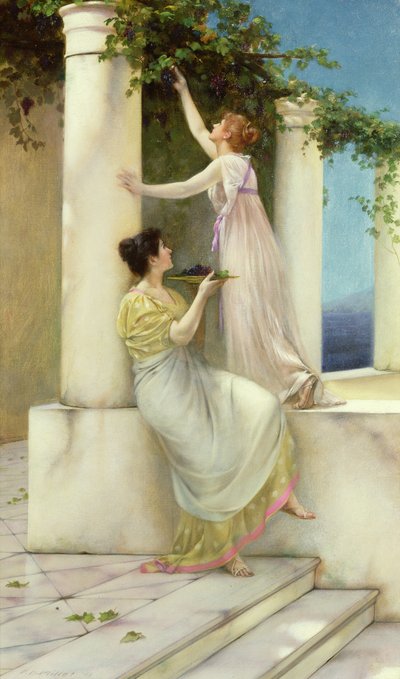 Ein Herbstidyll, 1892 von Francis Davis Millet