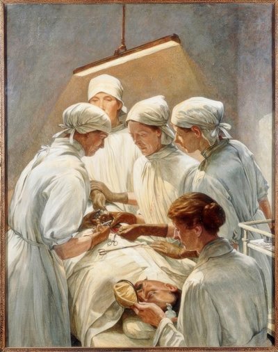 Eine Blinddarmoperation im Militärkrankenhaus von Francis Edgar Dodd
