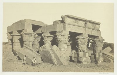 Koum Ombo, Oberägypten von Francis Frith