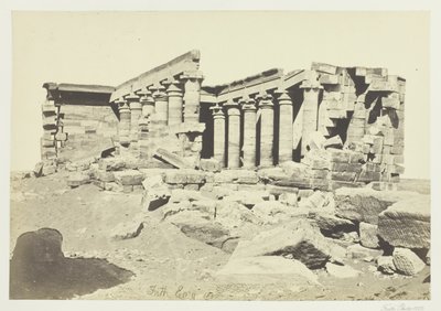 Der Tempel von Maharaka, Nubien von Francis Frith