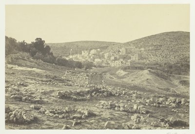 Ansicht von Hebron, 1857 von Francis Frith