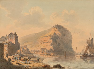 Staithes, Yorkshire von Francis Nicholson