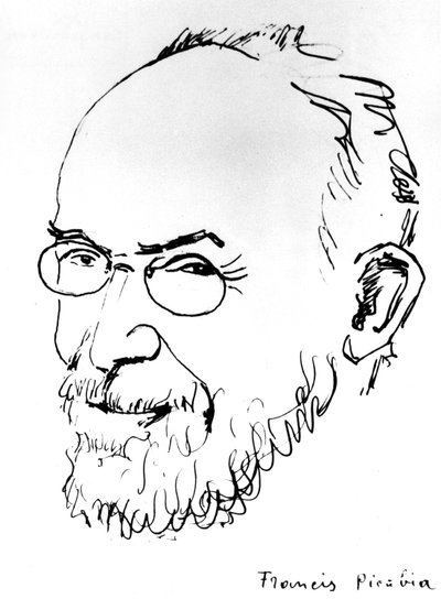 Erik Satie von Francis Picabia