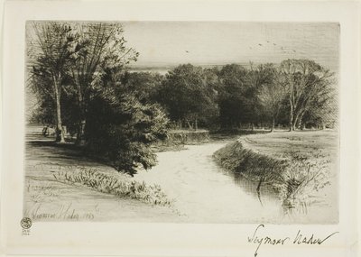 Ein Sonnenuntergang in Irland von Francis Seymour Haden