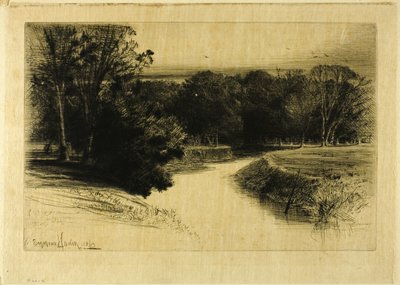 Ein Sonnenuntergang in Irland von Francis Seymour Haden