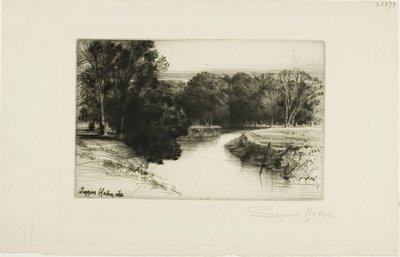 Ein Sonnenuntergang in Irland von Francis Seymour Haden