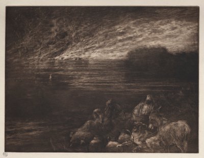 Die Salzsäule von Francis Seymour Haden