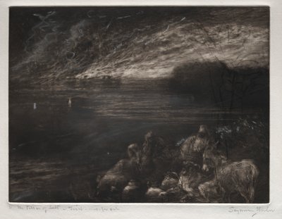 Die Salzsäule von Francis Seymour Haden