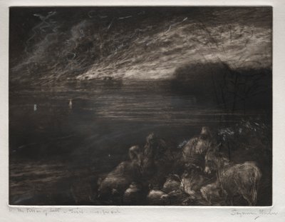 Die Salzsäule von Francis Seymour Haden