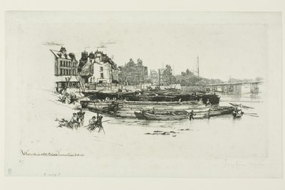 Whistlers Haus, Chelsea von Francis Seymour Haden
