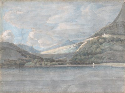 Blick auf den Comer See, 27. August 1781 von Francis Towne