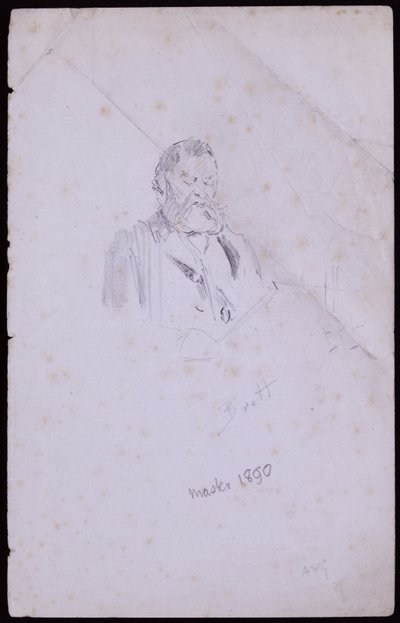 Porträt von John Brett von Francis Wilfred Lawson