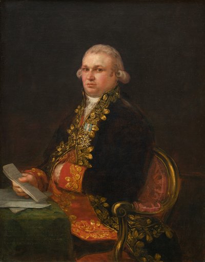 Don Antonio Noriega von Francisco de Goya