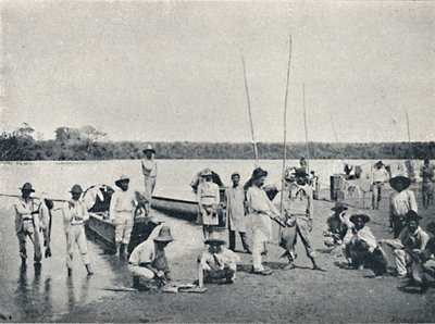 Pesca no Rio Grande, 1895 von Francisco Henszler