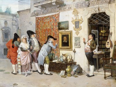 Der Antiquar von Francisco Peralta del Campo