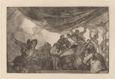 Klarer Unsinn von Francisco de Goya