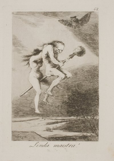 Ein hübscher Lehrer von Francisco de Goya