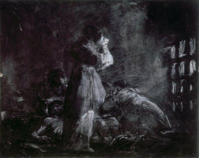 Innenansicht eines Gefängnisses von Francisco de Goya