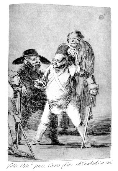 Ist das Ihre Exzellenz, 1799 von Francisco de Goya