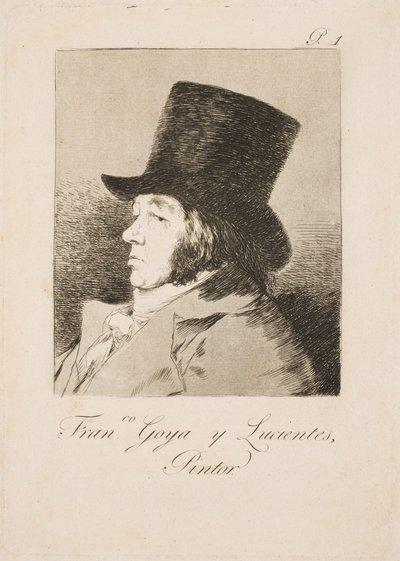 Selbstporträt von Francisco de Goya