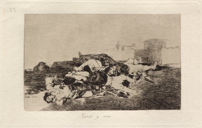 Tanto y mas (Noch schlimmer) von Francisco de Goya