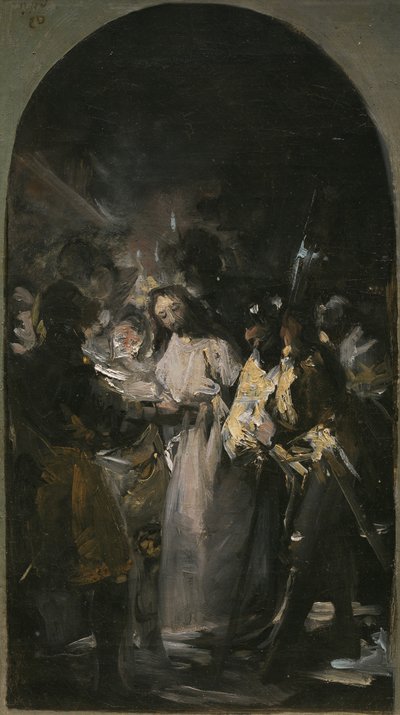 Die Verhaftung Christi, 1798 von Francisco de Goya