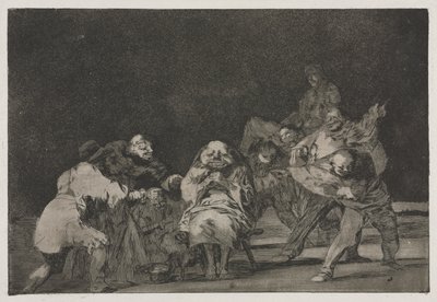 Die Sprichwörter: Treue von Francisco de Goya